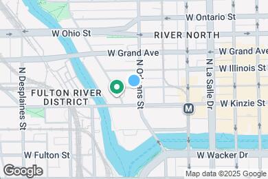 Map image of the property - 345 W Hubbard St