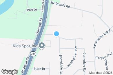 Map image of the property - 5515 Tall Pines Pky
