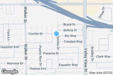 Map image of the property - 7451 Colombia Dr