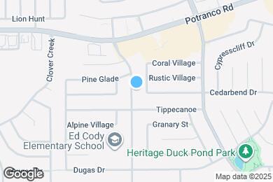 Map image of the property - 874 Fillmore Dr