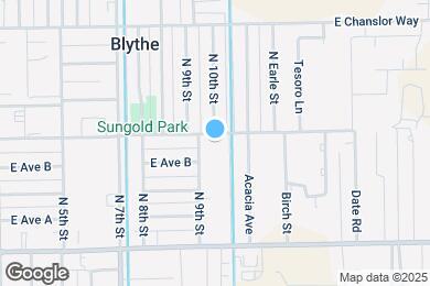 Map image of the property - 1020 E Barnard St