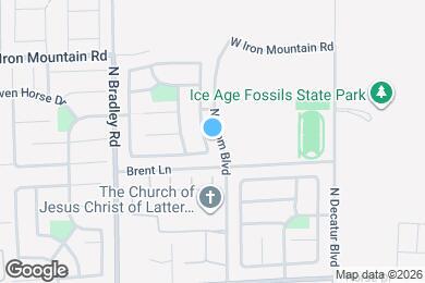 Map image of the property - 8616 Palomino Ranch St