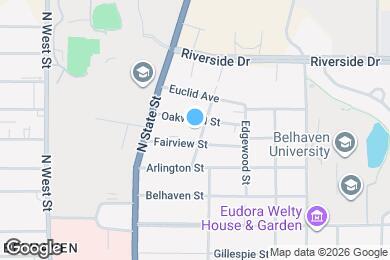Map image of the property - 1709 Pine St