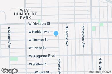 Map image of the property - 4208 W Thomas St