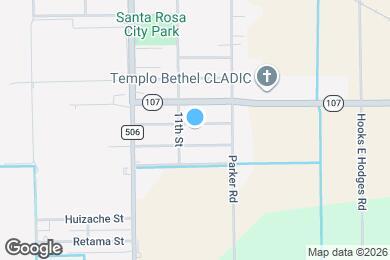 Map image of the property - 313 Retamosa Ave