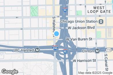 Map image of the property - 333 S Halsted St