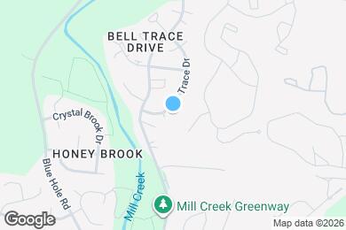 Map image of the property - 1414 Bell Trace Dr