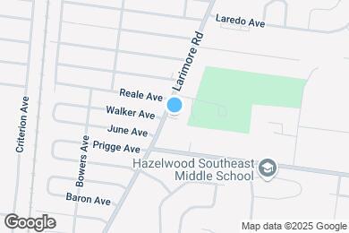 Map image of the property - 11714 Larimore Rd