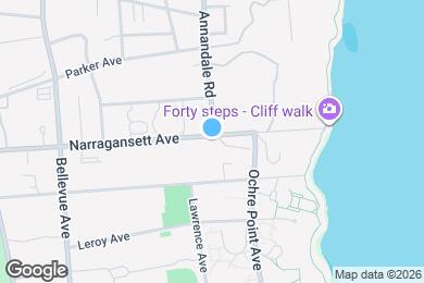 Map image of the property - 141 Narragansett Ave