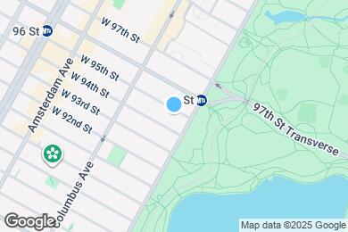 Map image of the property - 7 W 95th St