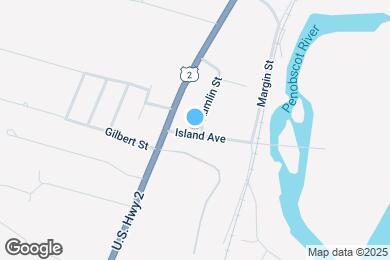 Map image of the property - 14 Island Ave