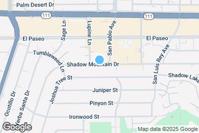 Map image of the property - 73415 Shadow Mountain Dr