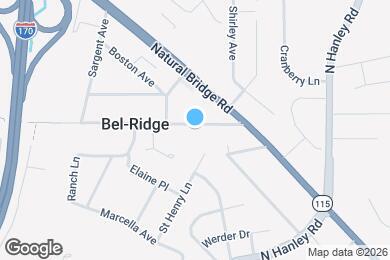 Map image of the property - 8836 Ramona Ave