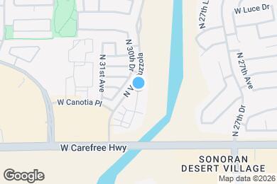 Map image of the property - 35005 N 30th Dr