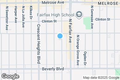 Map image of the property - 445 Hayworth Ave