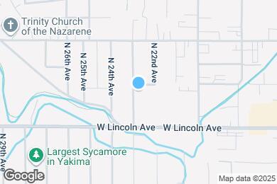 Map image of the property - 419 N 23rd Ave
