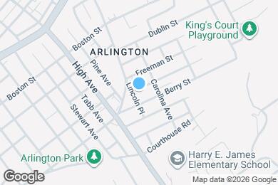 Map image of the property - 2412 Waverly St