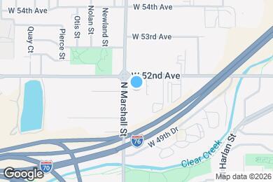 Map image of the property - Marshall Pointe Apartments