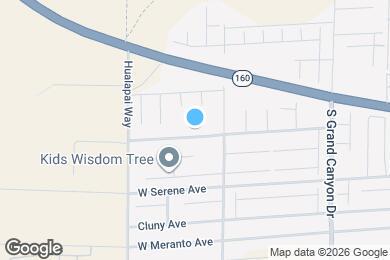Map image of the property - 10058 W Oleta Ave