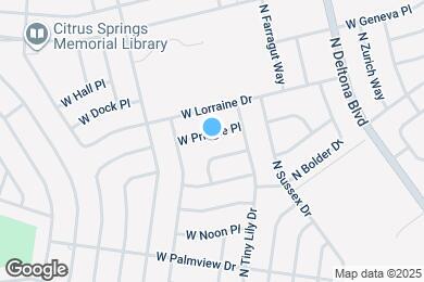Map image of the property - 1474 W Pringle Pl