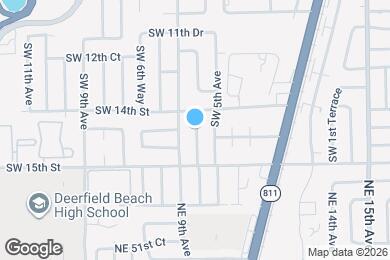 Map image of the property - 1421 SW 5th Ter