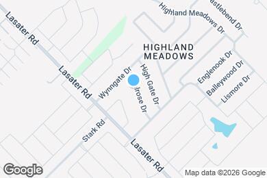 Map image of the property - 3019 Melrose Dr
