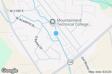 Map image of the property - 634 W 1370 S