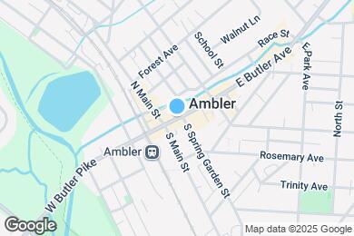 Map image of the property - 49 E Butler Ave