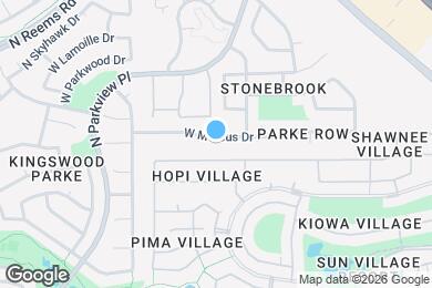 Map image of the property - 14551 W Marcus Dr