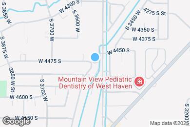 Map image of the property - 4486 S 3600 W