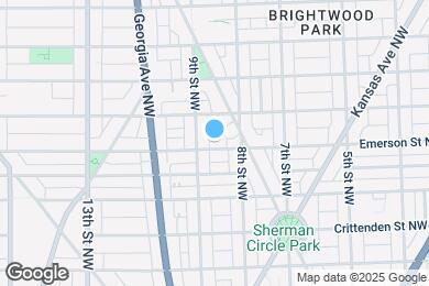 Map image of the property - 825 Emerson St NW