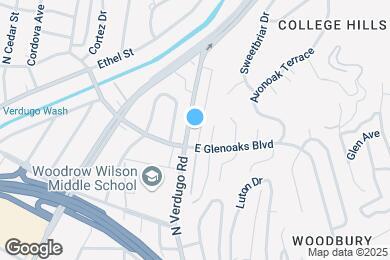 Map image of the property - 918 1/2 N Verdugo Rd