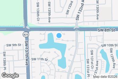 Map image of the property - 843 SW 134th Pl