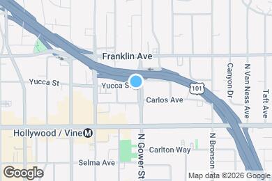 Map image of the property - 1769-1775 N Gower St