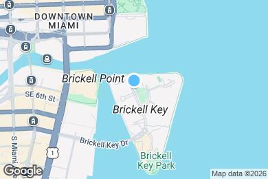 Map image of the property - 808 Brickell Key Blvd