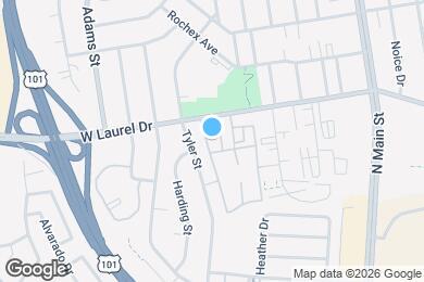 Map image of the property - 415 Tyler Pl