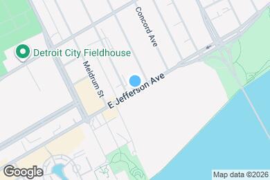 Map image of the property - 6533 E Jefferson Ave