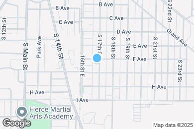 Map image of the property - 1311 S 17th St