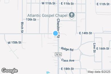 Map image of the property - 1405 Chestnut St