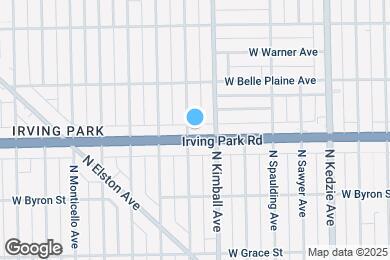 Map image of the property - 3420 W Irving Park Rd