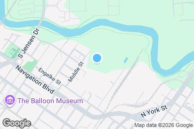 Map image of the property - The Pointe at Bayou Bend