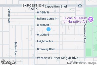 Map image of the property - 1209 W 39th Pl