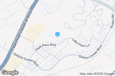 Map image of the property - 4100 Lake Pass Ln