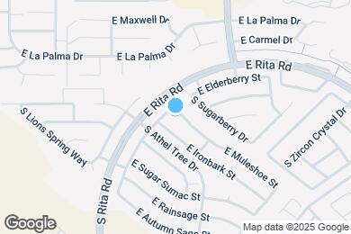Map image of the property - 9030 E Muleshoe St