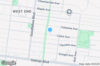 Map image of the property - 5641 Cates Ave