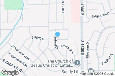 Map image of the property - 9867 S Mumford Dr