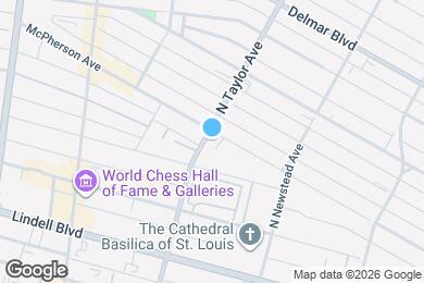 Map image of the property - 378 N Taylor Ave