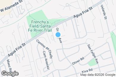 Map image of the property - 918 Osage Ave