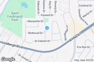 Map image of the property - 43 Marquette Dr