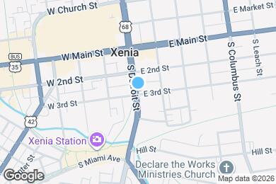 Map image of the property - 151 S Detroit St